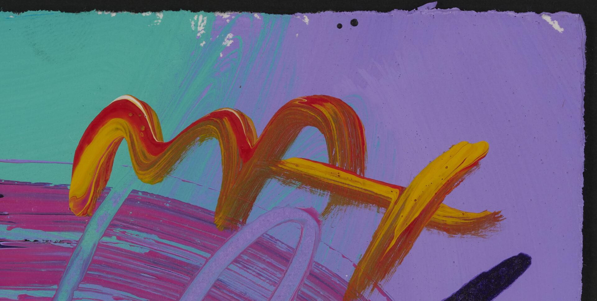 Lot 622: Peter Max Painting: Liberty Head
