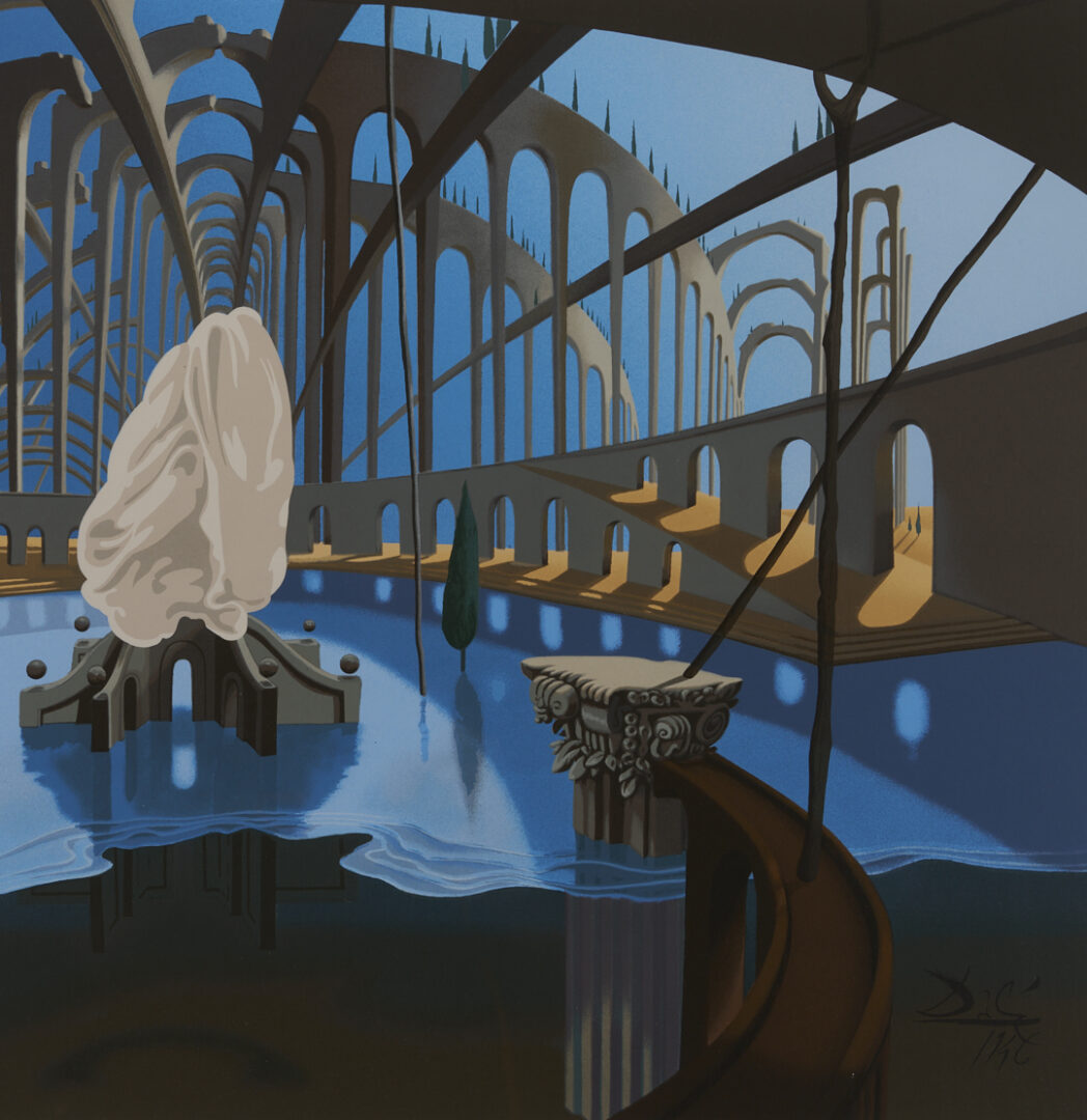 Lot 625: 10 Salvador Dali Disney Destino VIP Edition Serigraphs plus DVD