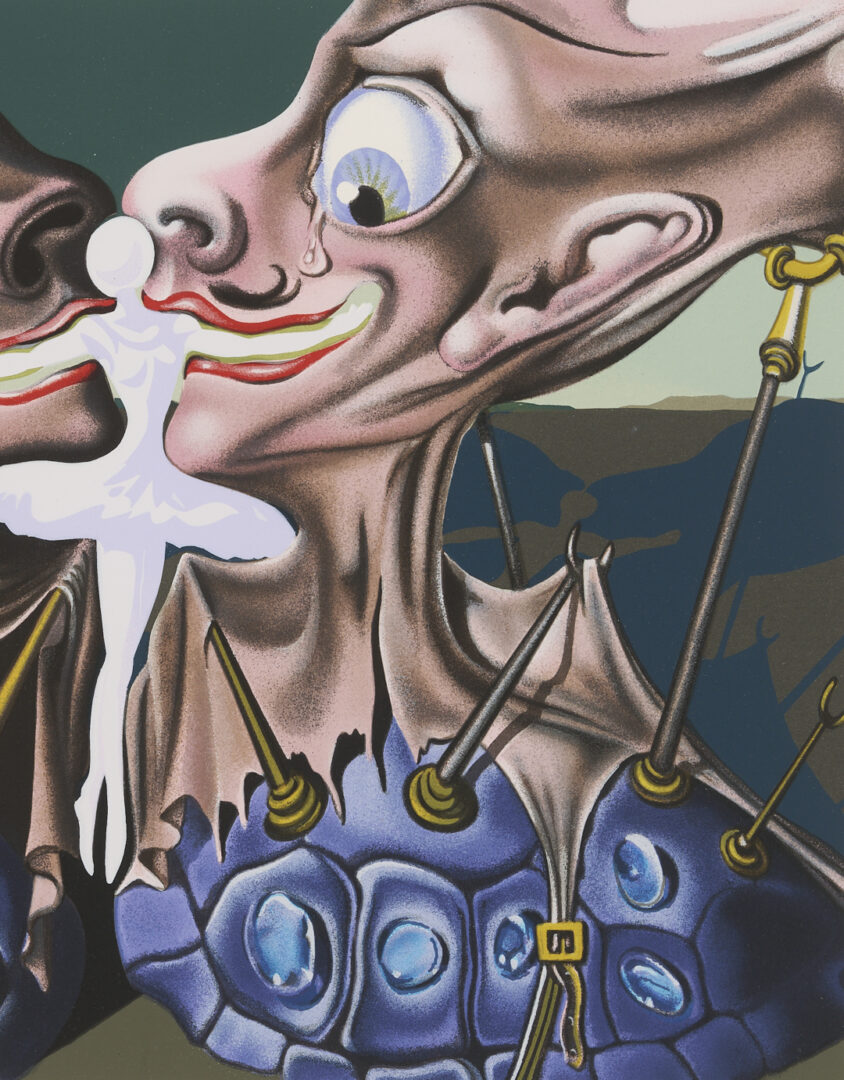 Lot 625: 10 Salvador Dali Disney Destino VIP Edition Serigraphs plus DVD