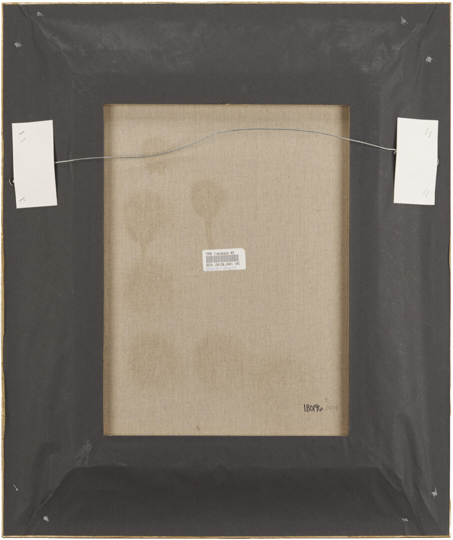 Lot 632: Itzchak Tarkay Original Painting, Inacabado No. 9