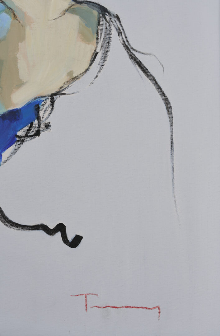 Lot 632: Itzchak Tarkay Original Painting, Inacabado No. 9
