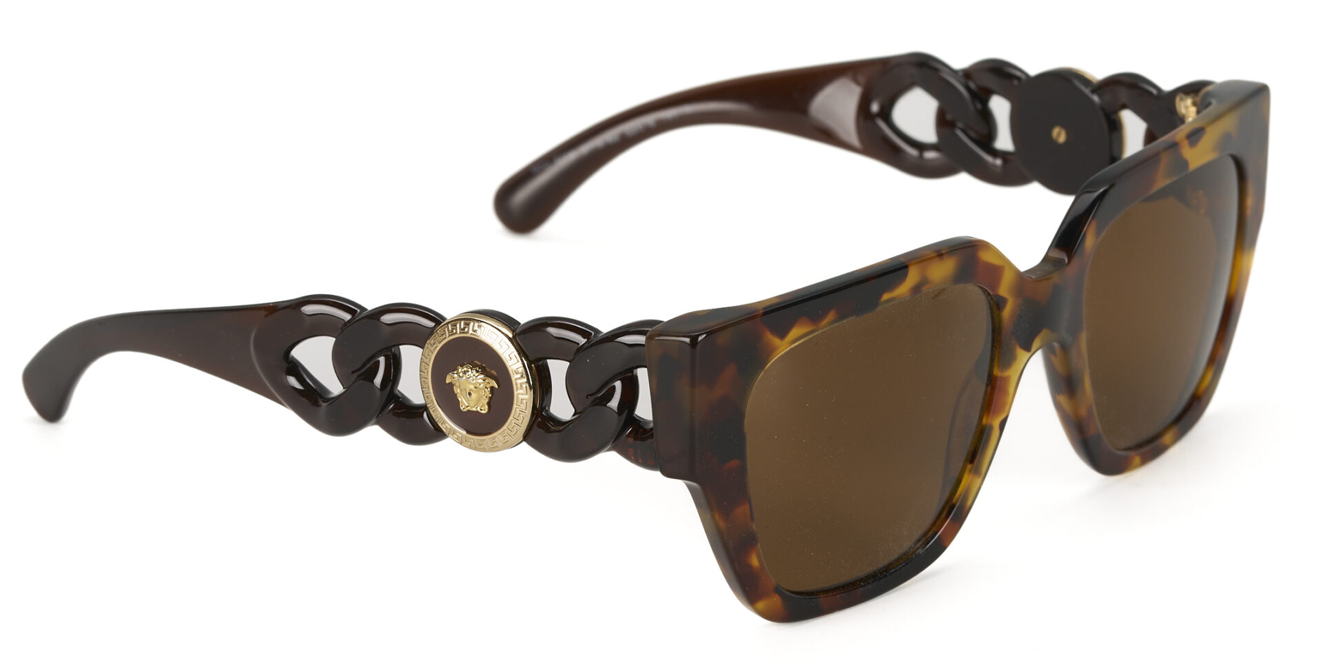 Lot 644: 4 Prs. Designer Sunglasses incl. Prada, Versace, Gucci