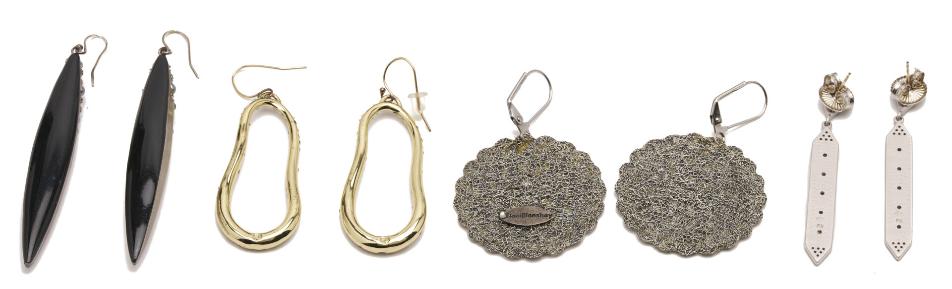 Lot 647: 10 Designer Vintage Jewelry Pieces, Incl. Fung Paperclip Necklace