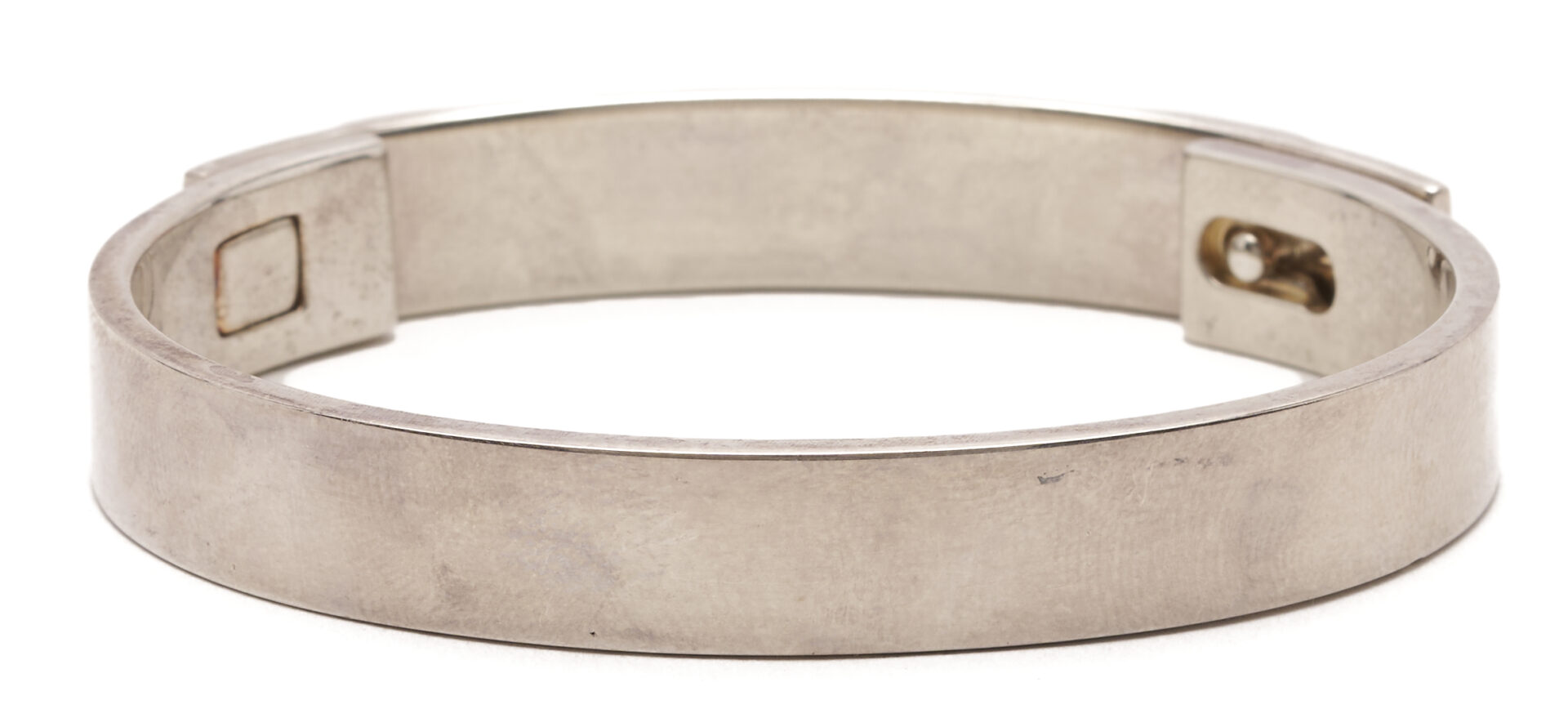Lot 649: Hermes Sterling CDC Collier de Chien Bracelet