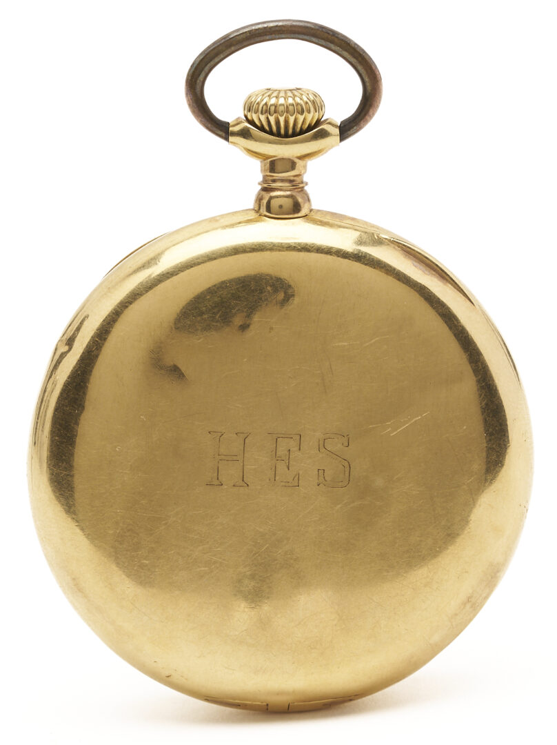 Lot 651: Vacheron Constantin 18K Pocketwatch