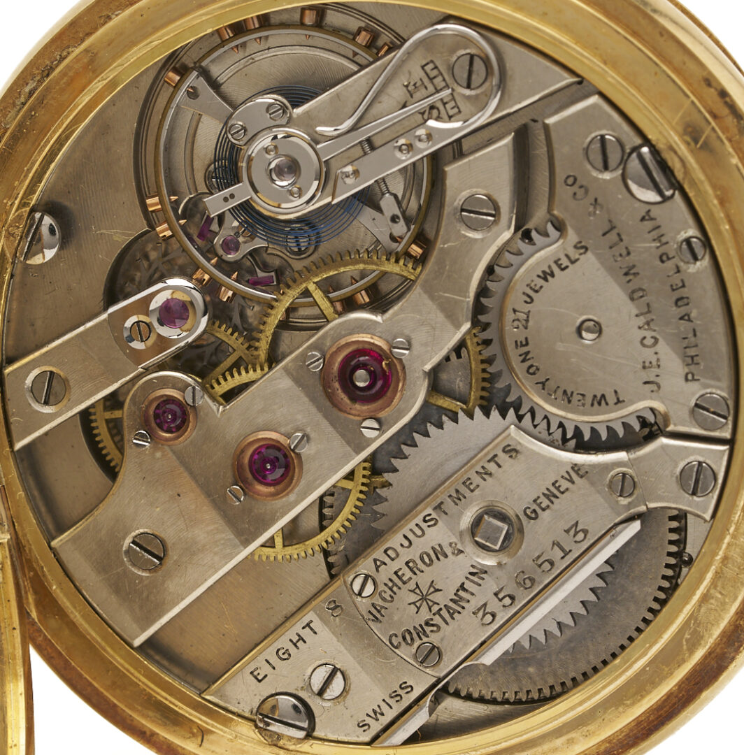 Lot 651: Vacheron Constantin 18K Pocketwatch