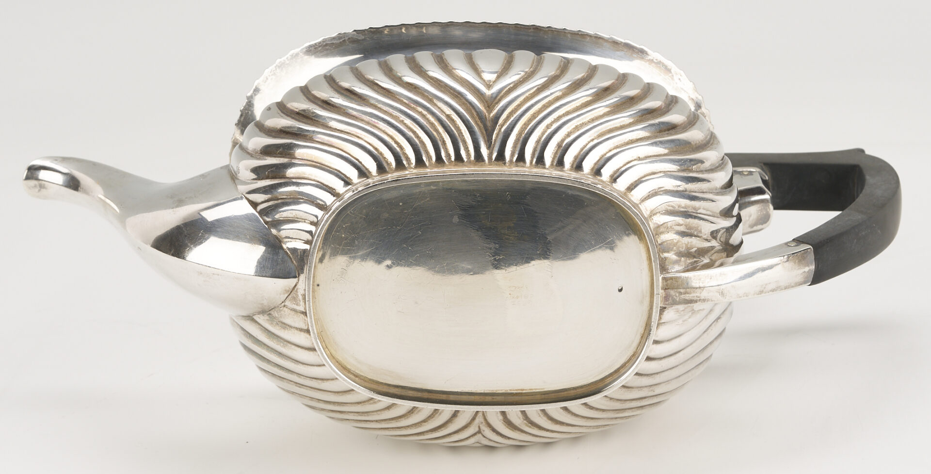 Lot 65: 3 Pc. English Sterling Silver Tea Set