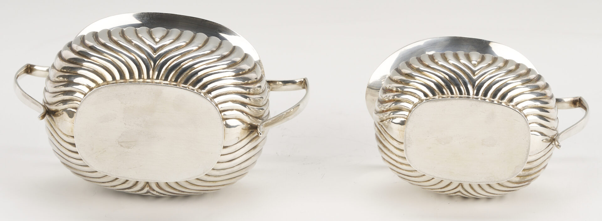 Lot 65: 3 Pc. English Sterling Silver Tea Set