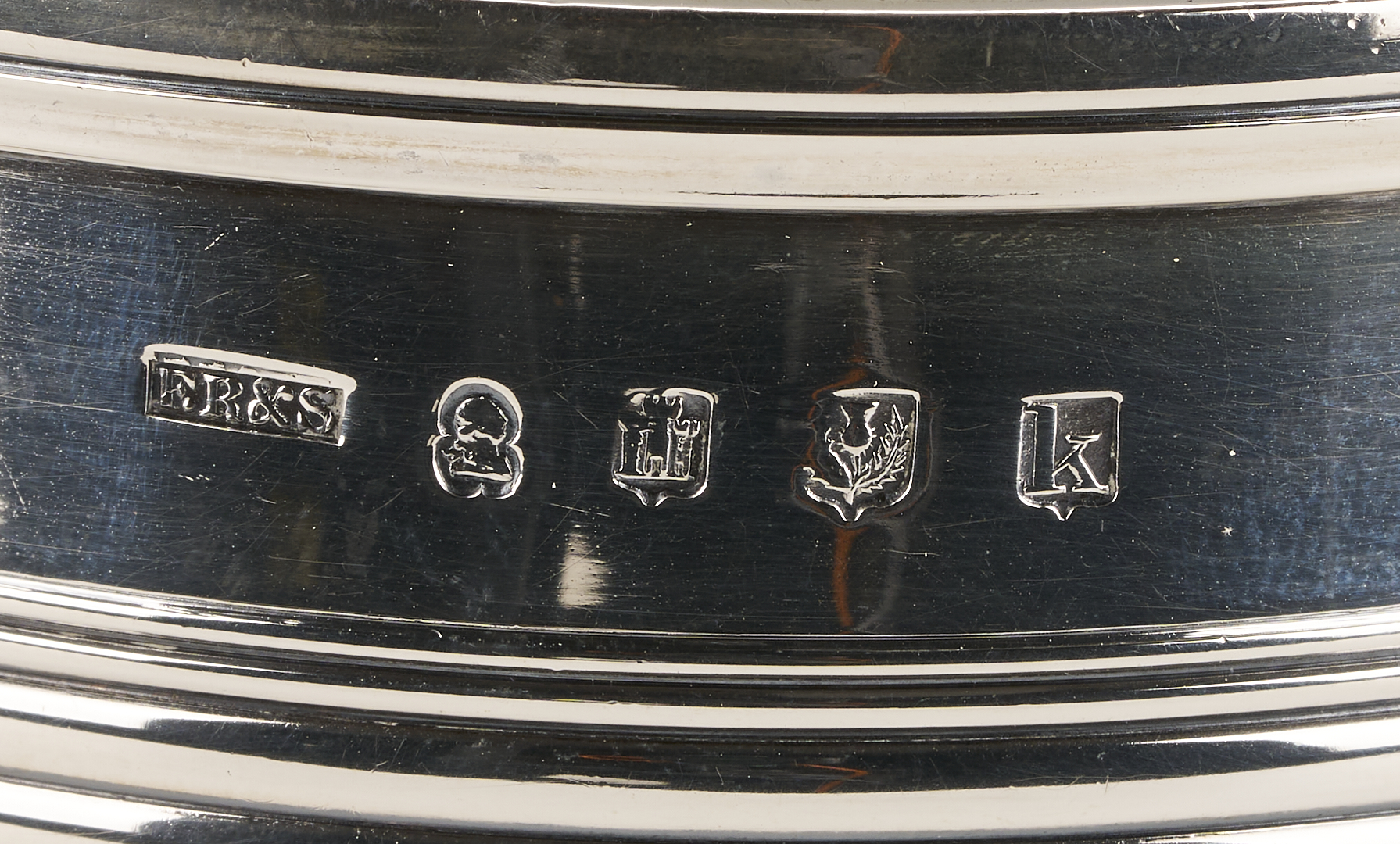 Lot 66: Scottish Sterling Silver Tankard