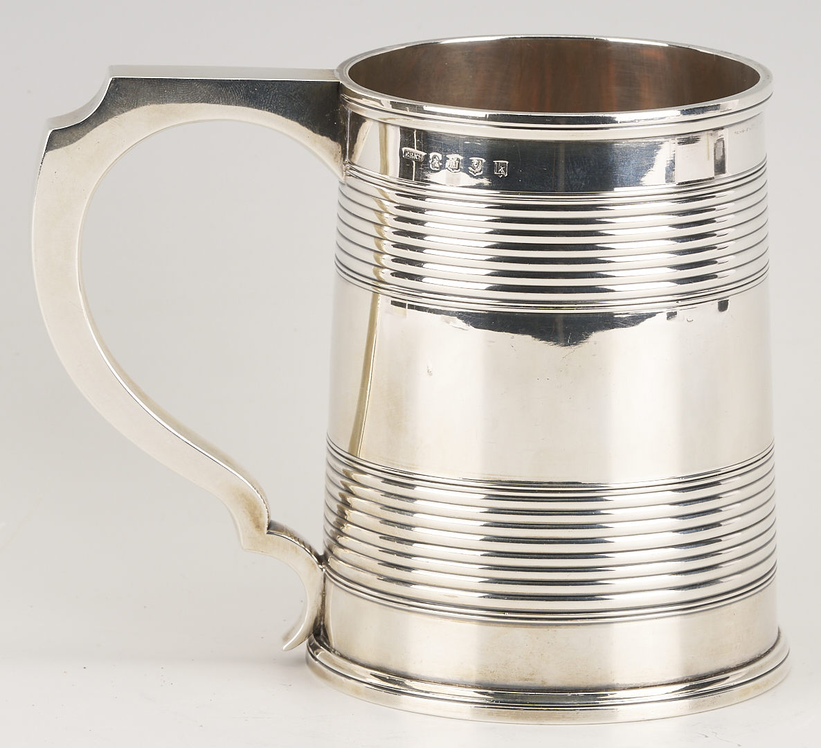 Lot 66: Scottish Sterling Silver Tankard