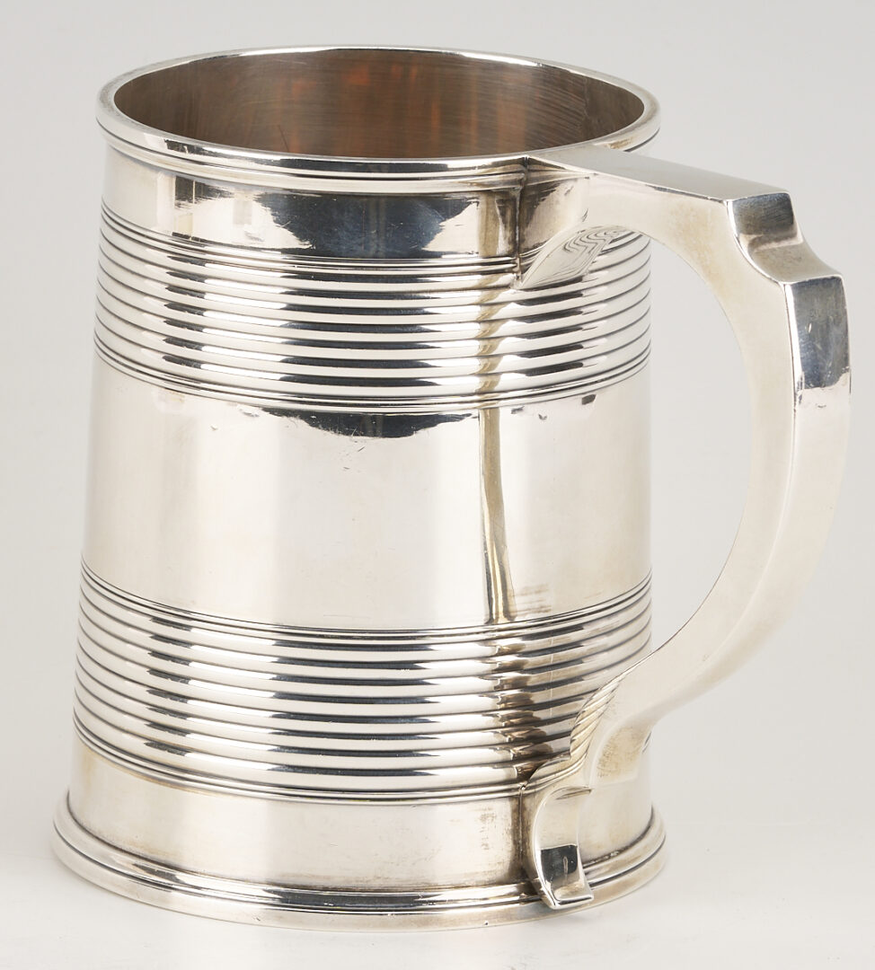 Lot 66: Scottish Sterling Silver Tankard