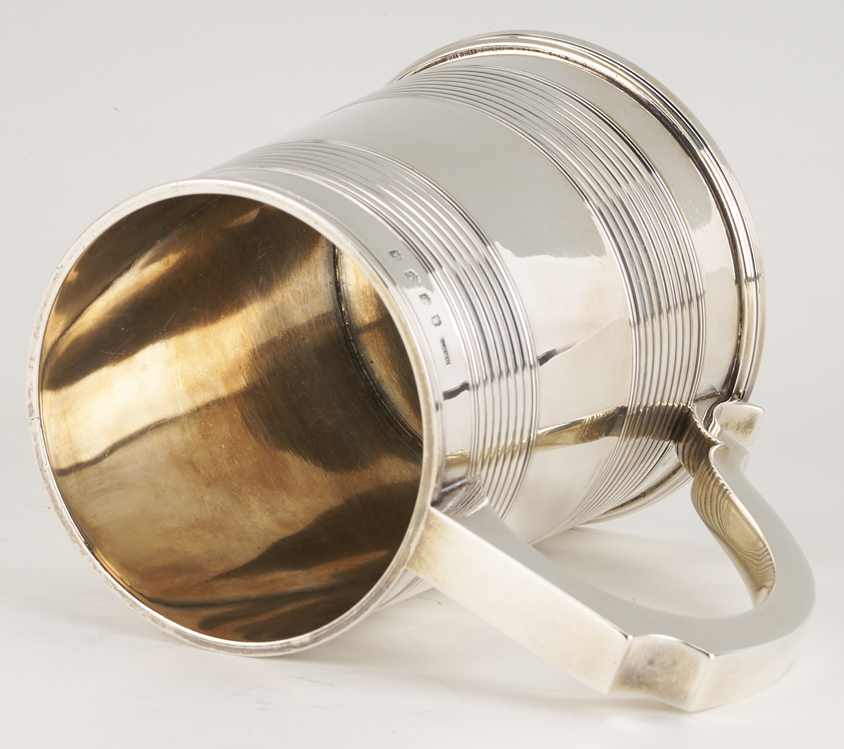 Lot 66: Scottish Sterling Silver Tankard