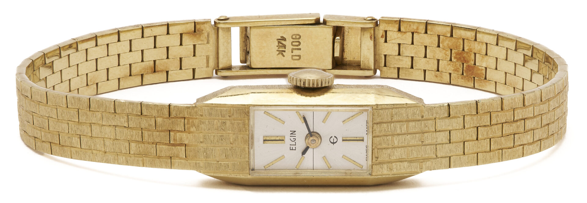 Lot 670: Women’s Vintage Elgin 14K Dress Watch
