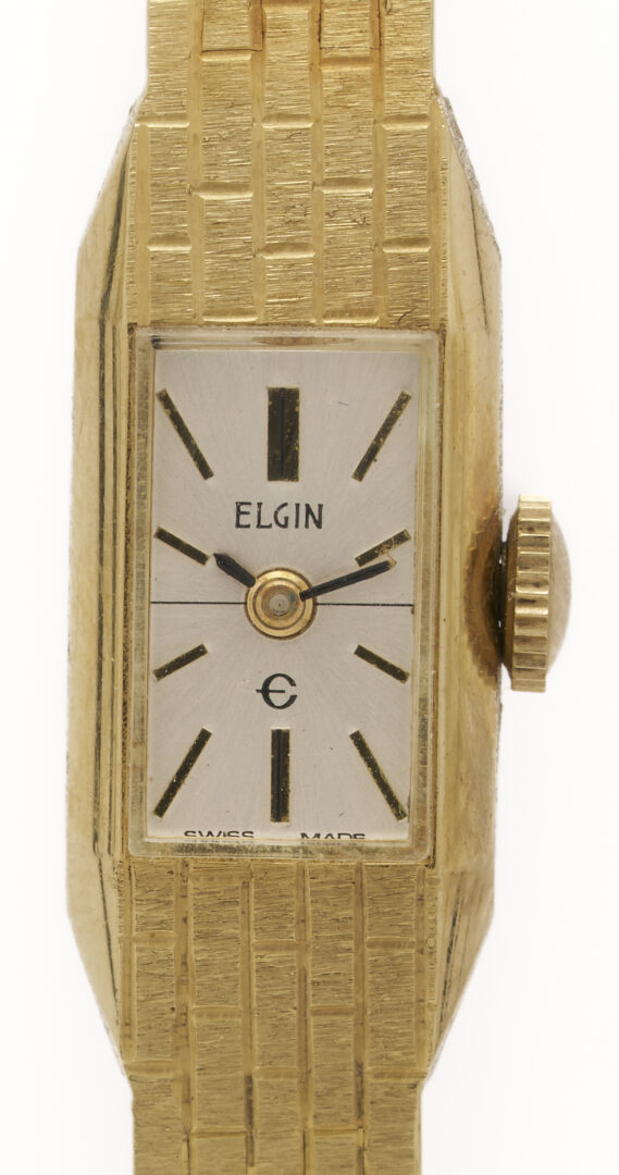 Lot 670: Women’s Vintage Elgin 14K Dress Watch