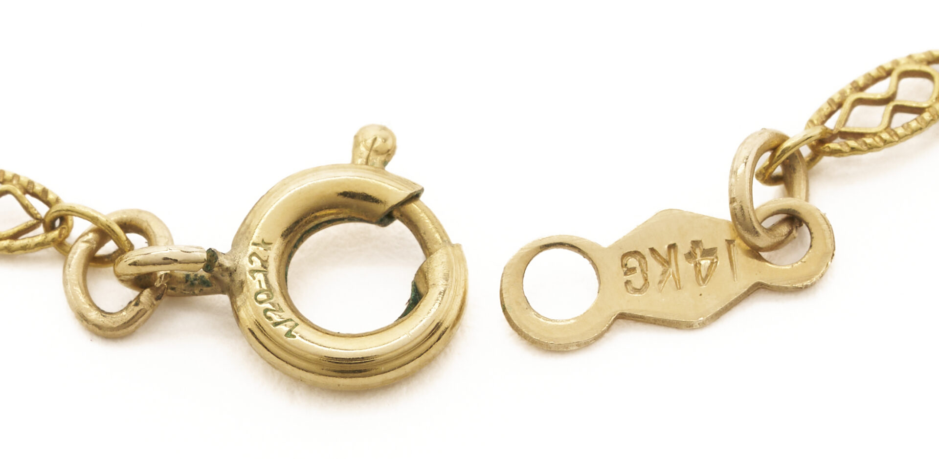 Lot 682: Three 14K Lockets, incl. 1 with 14K Chain