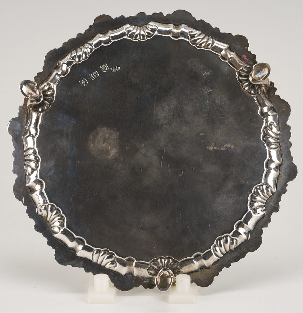 Lot 68: George III Sterling Silver Salver or Tray
