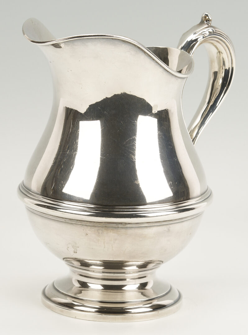 Lot 708: Redlich Sterling Water Pitcher, 4 1/2 Pint