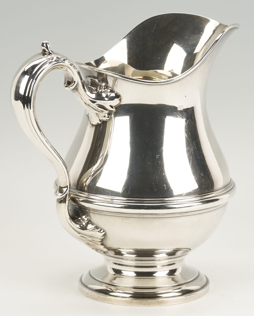 Lot 708: Redlich Sterling Water Pitcher, 4 1/2 Pint
