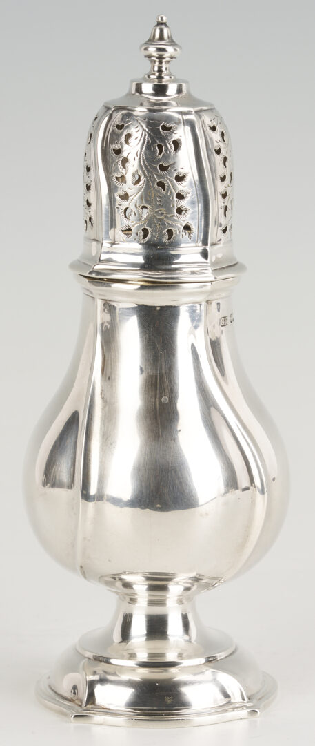 Lot 712: Sterling Caster & Mug Plus S/P Wine Cooler & Taster
