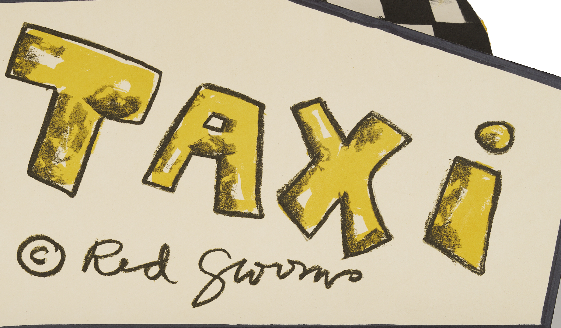 Lot 726: Red Grooms Ruckus Taxi in Case (with label)