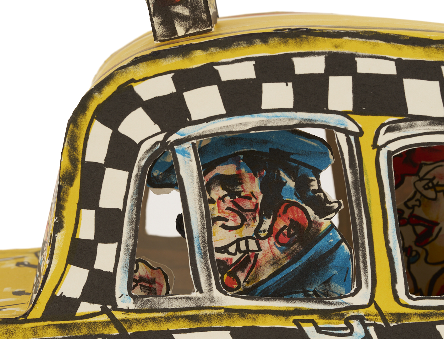 Lot 726: Red Grooms Ruckus Taxi in Case (with label)