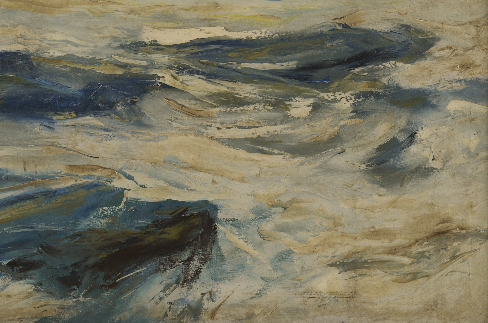 Lot 728: Large C. Kermit Ewing O/C Seascape Painting