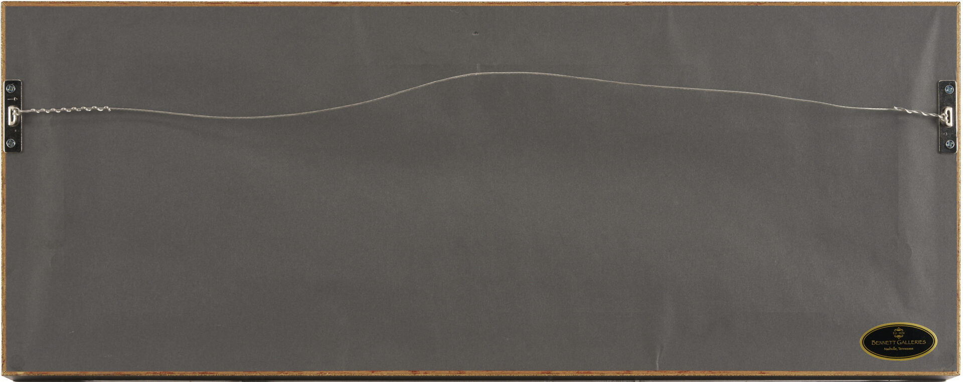 Lot 736: 2 Paintings: David Arms and Vicki Sawyer