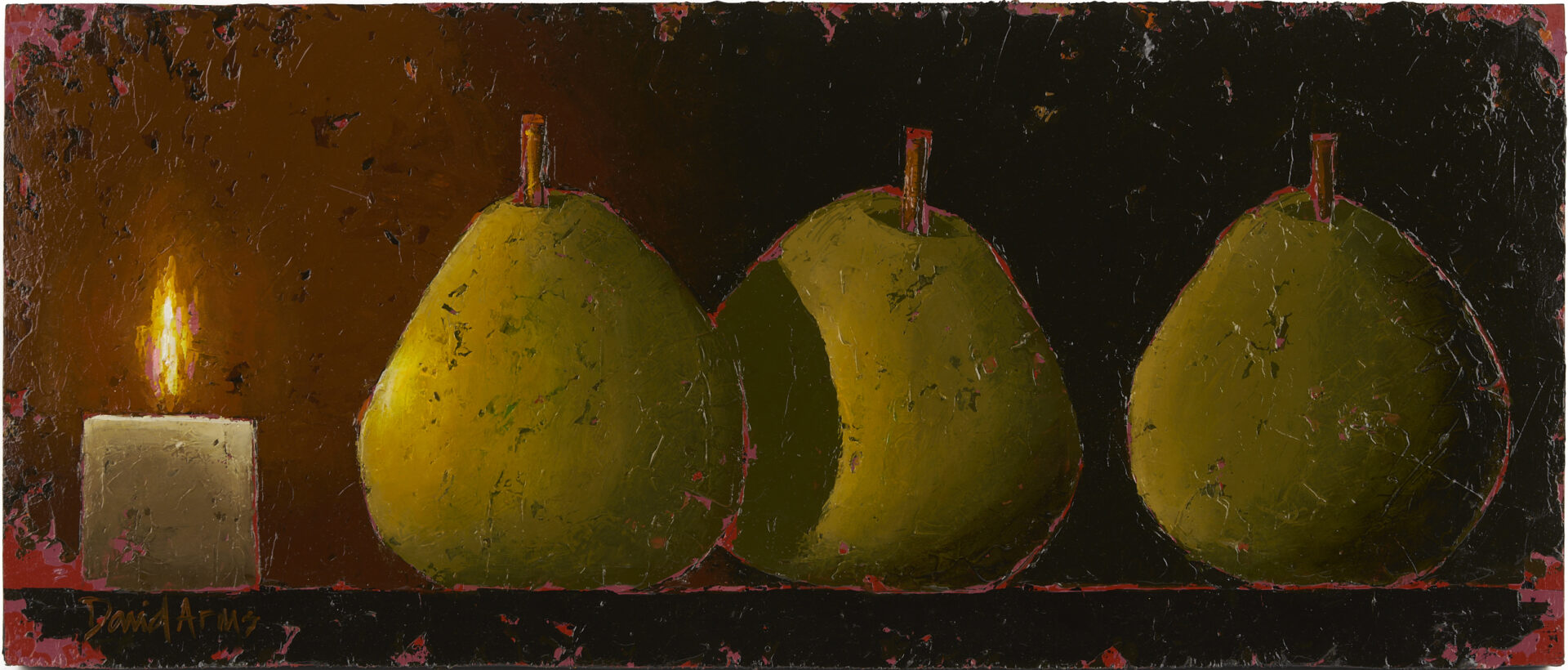 Lot 736: 2 Paintings: David Arms and Vicki Sawyer
