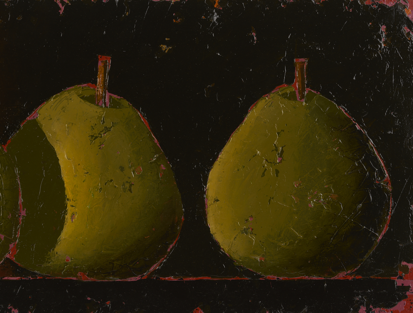 Lot 736: 2 Paintings: David Arms and Vicki Sawyer