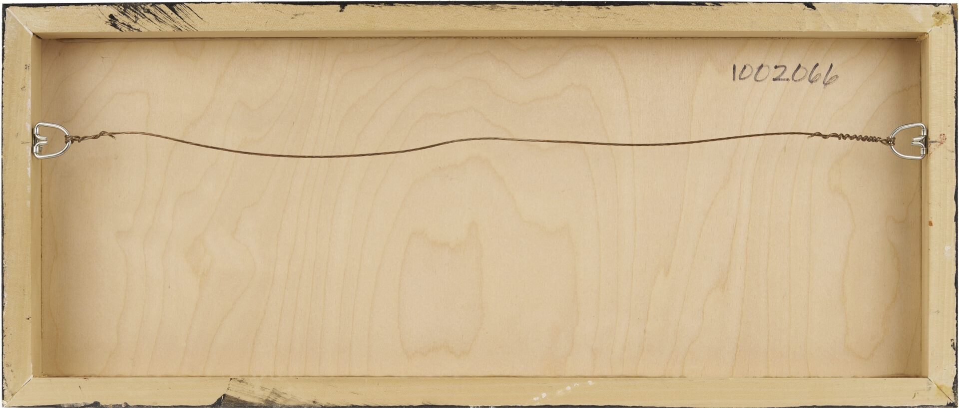 Lot 736: 2 Paintings: David Arms and Vicki Sawyer