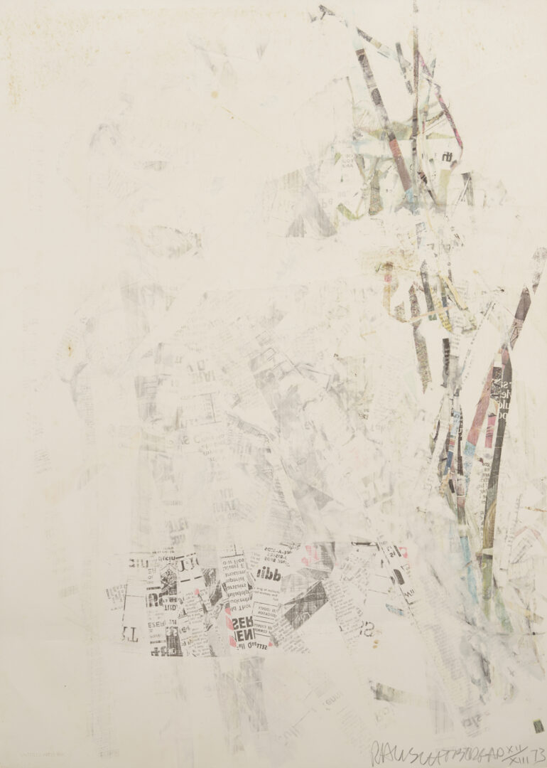Lot 739: Robert Rauschenberg, Noname (Elephant) from ‘For Meyer Shapiro’