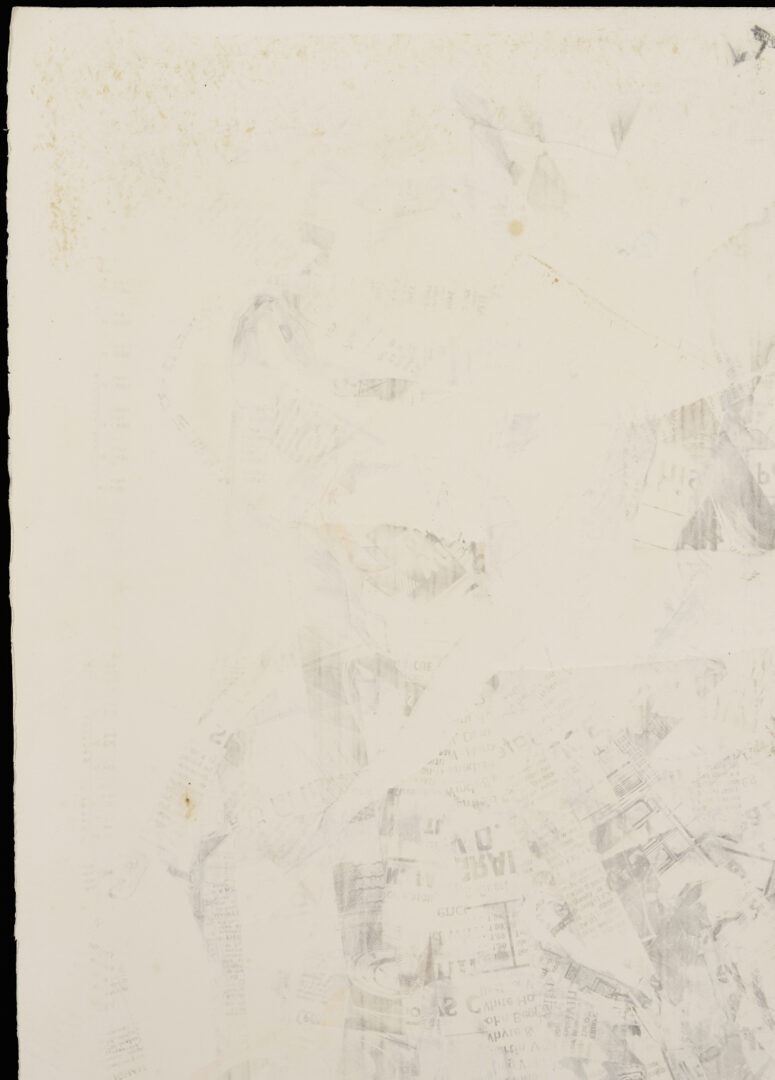 Lot 739: Robert Rauschenberg, Noname (Elephant) from ‘For Meyer Shapiro’