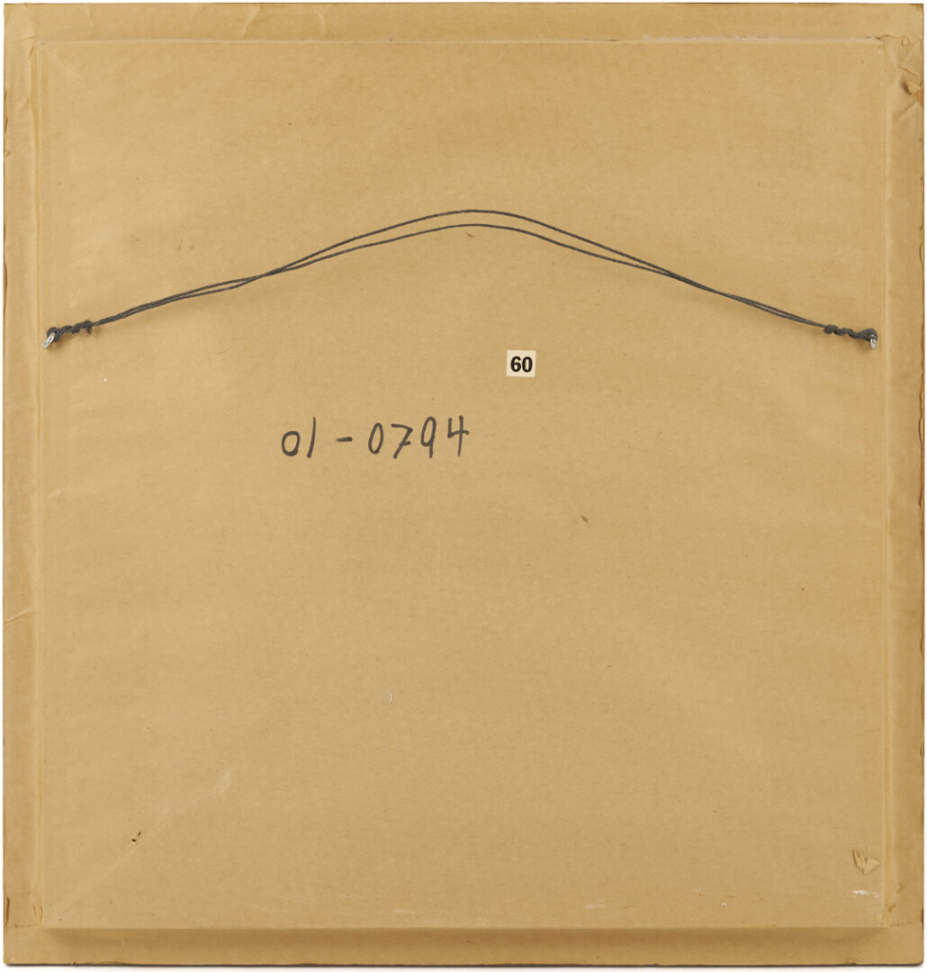 Lot 740: 2 Prints: Yaacov Agam Op Art and Robert Vickrey