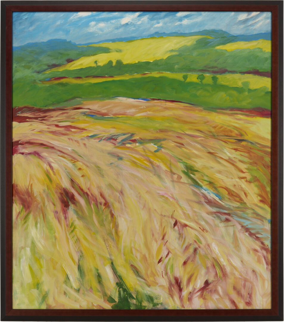 Lot 743: 2 Large Robert Stagg Louisville, KY O/B Landscape Paintings