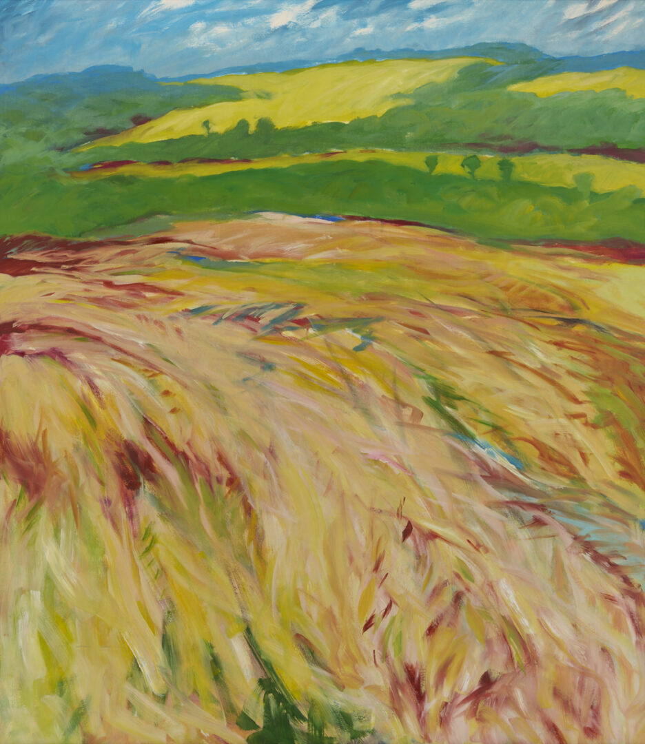 Lot 743: 2 Large Robert Stagg Louisville, KY O/B Landscape Paintings