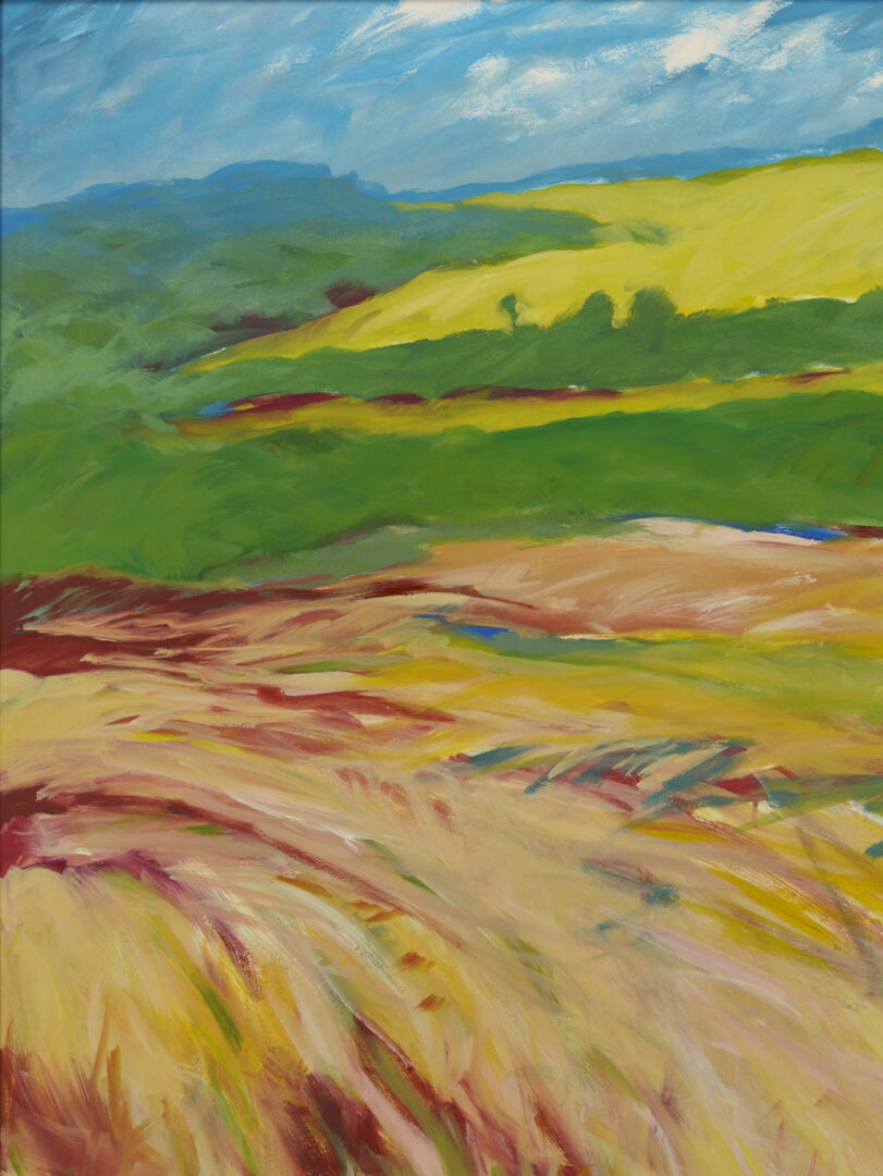 Lot 743: 2 Large Robert Stagg Louisville, KY O/B Landscape Paintings