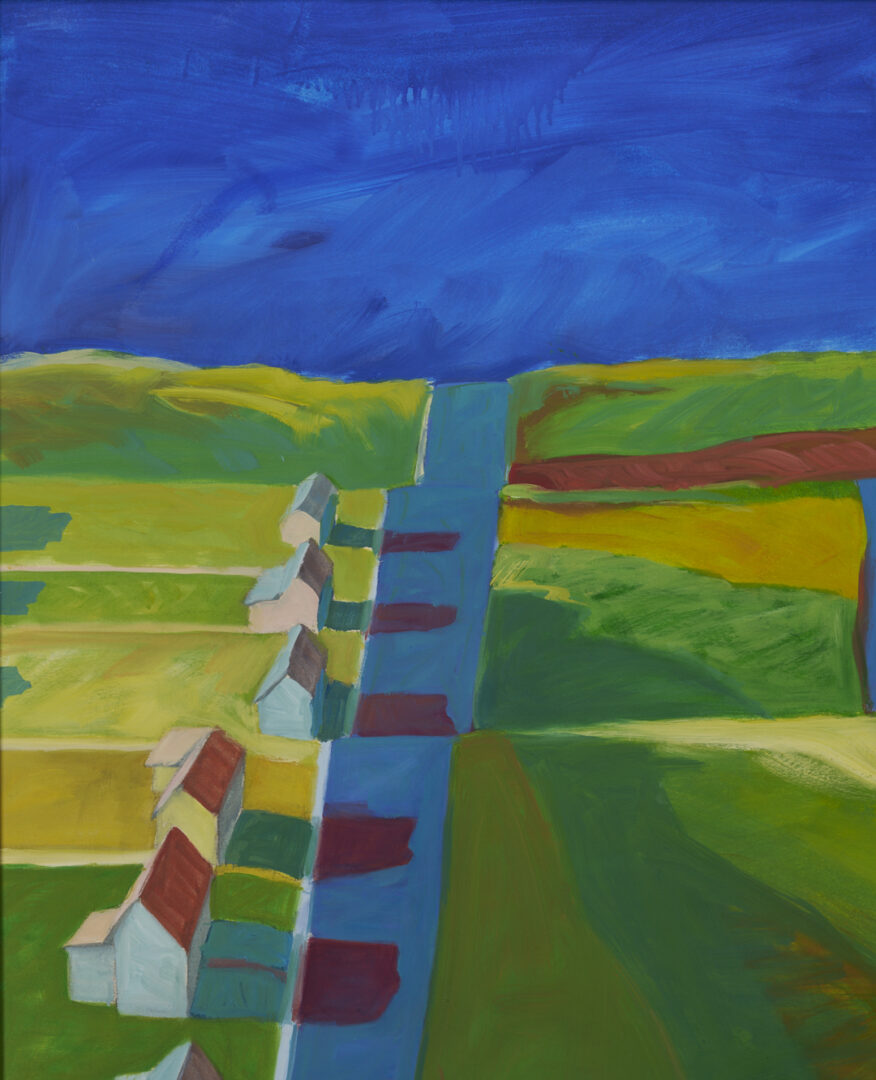 Lot 743: 2 Large Robert Stagg Louisville, KY O/B Landscape Paintings