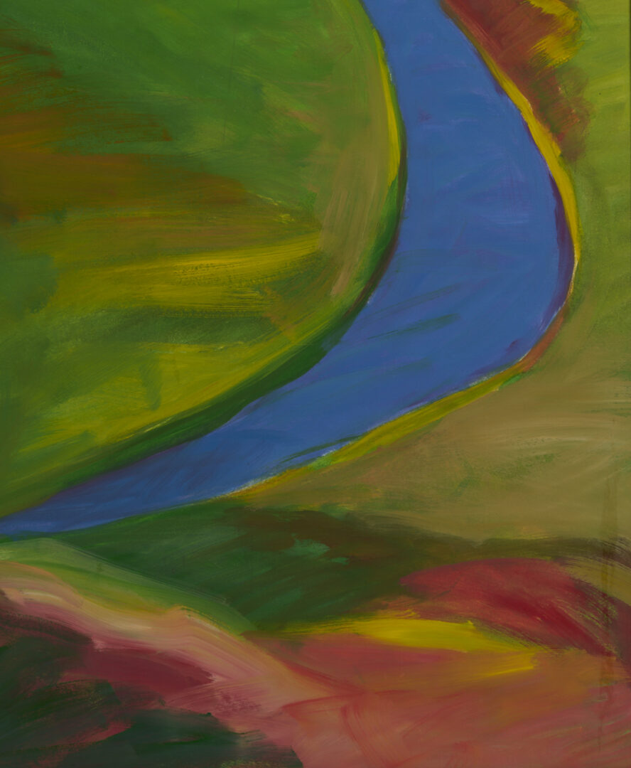 Lot 743: 2 Large Robert Stagg Louisville, KY O/B Landscape Paintings