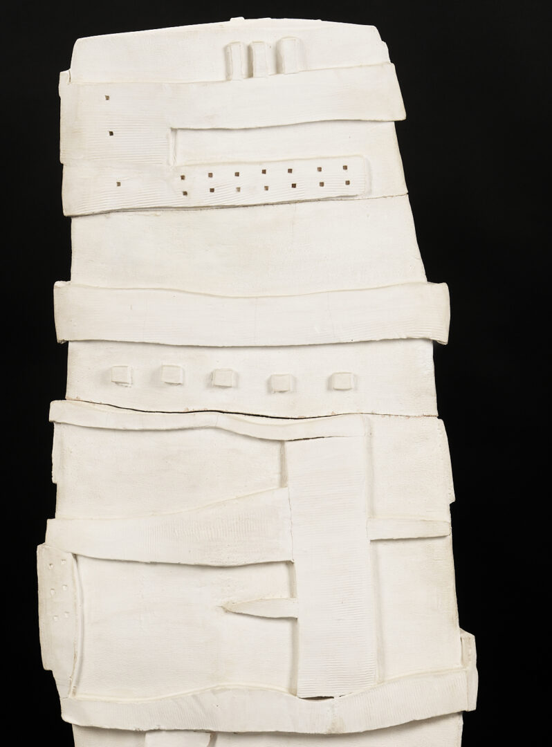 Lot 754: Paloma Torres Estrada Clay Totem Sculpture