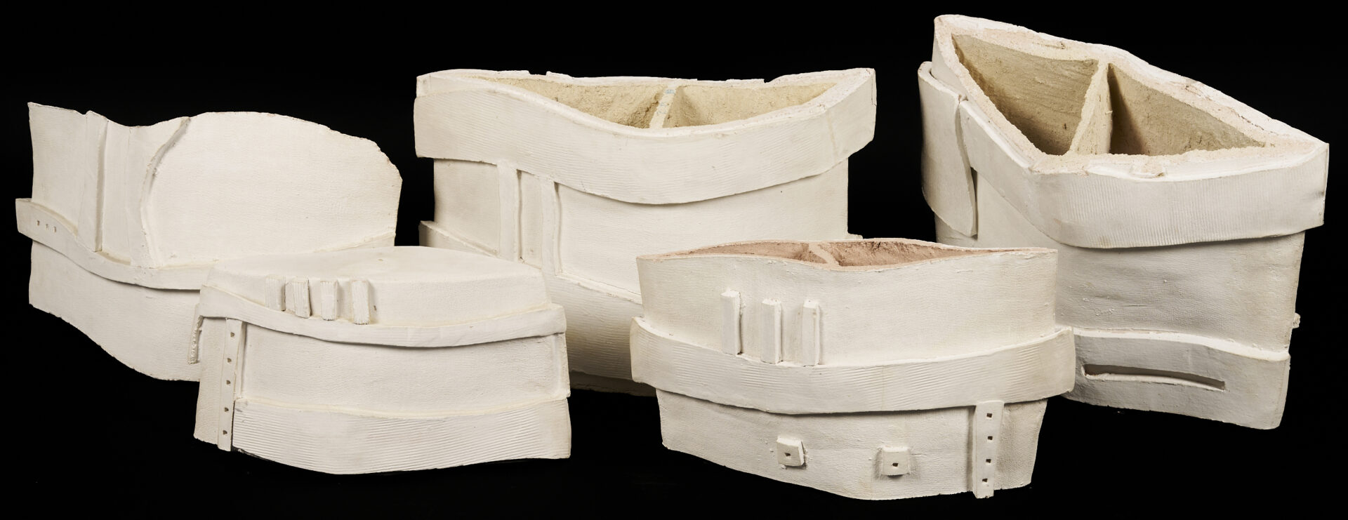 Lot 754: Paloma Torres Estrada Clay Totem Sculpture