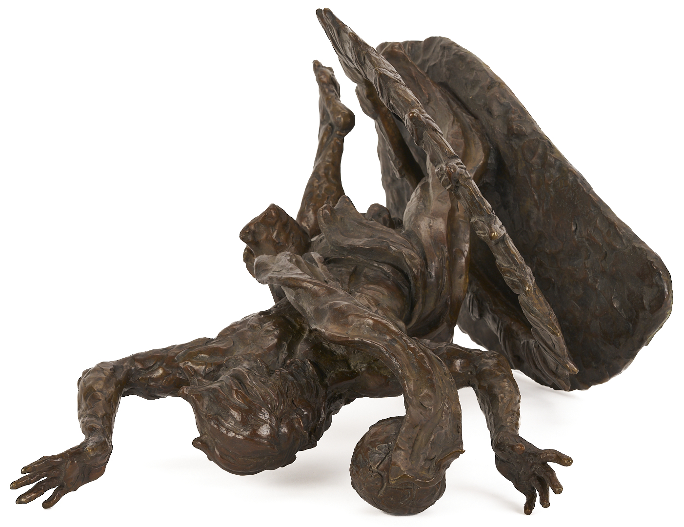 Lot 755: Laszlo Ispanky Bronze Sculpture, “Let There be Light”