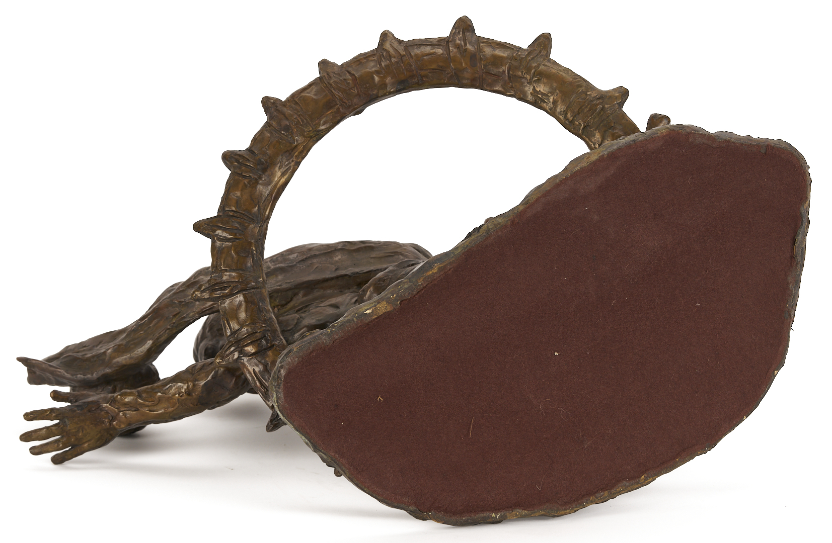 Lot 755: Laszlo Ispanky Bronze Sculpture, “Let There be Light”