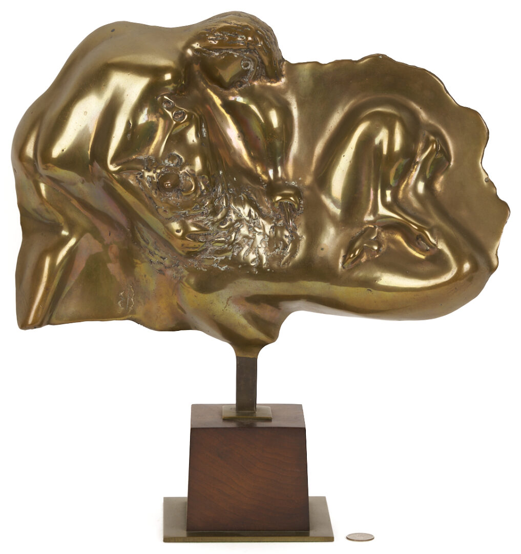 Lot 756: Edgar Britton Bronze Sculpture, Minotaur