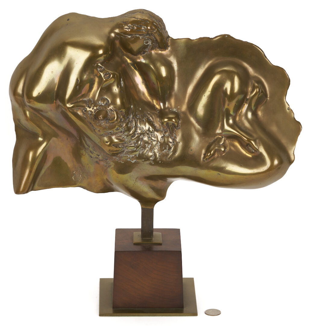 Lot 756: Edgar Britton Bronze Sculpture, Minotaur
