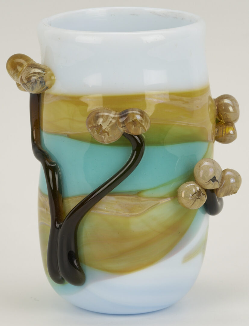 Lot 760: Richard Jolley Early Glass Cylindrical Vase