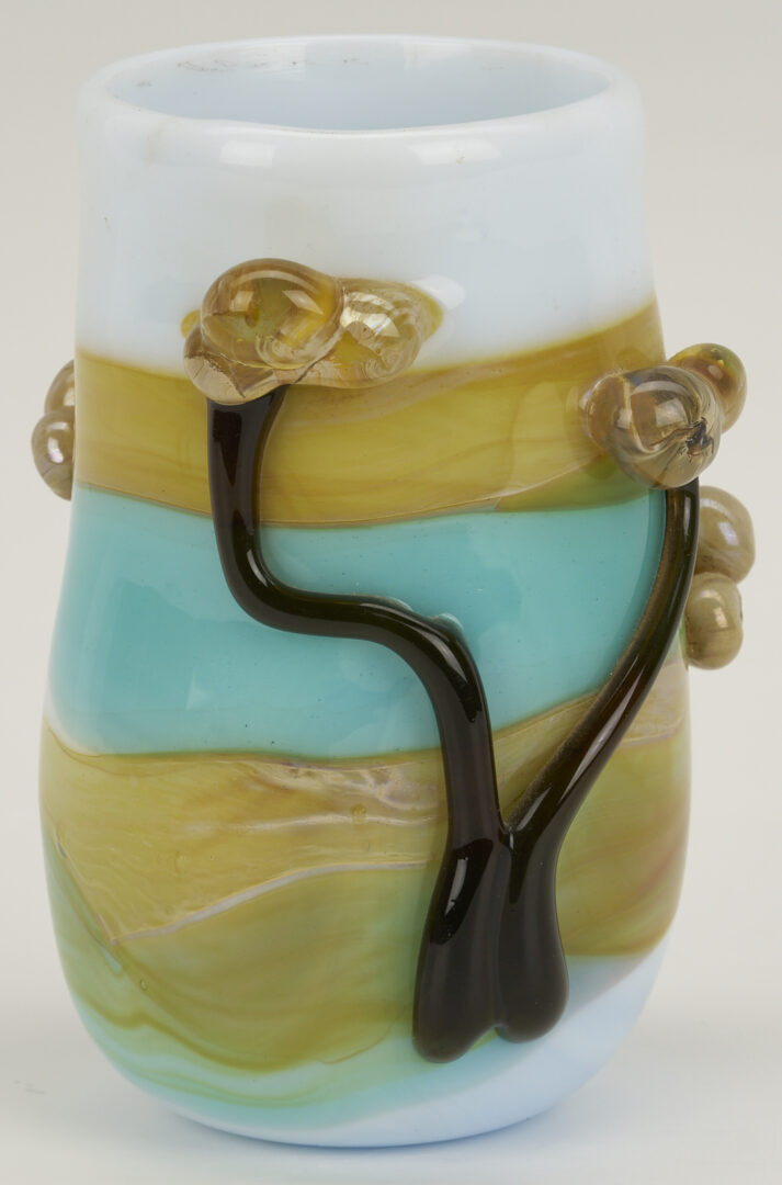 Lot 760: Richard Jolley Early Glass Cylindrical Vase