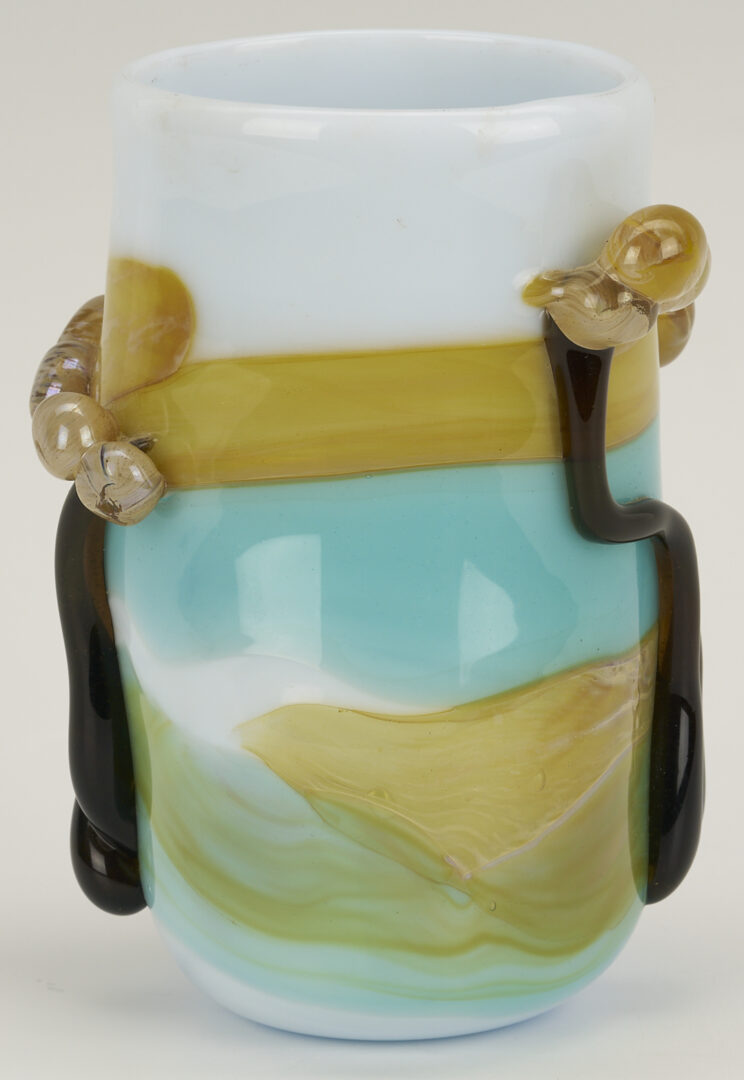 Lot 760: Richard Jolley Early Glass Cylindrical Vase