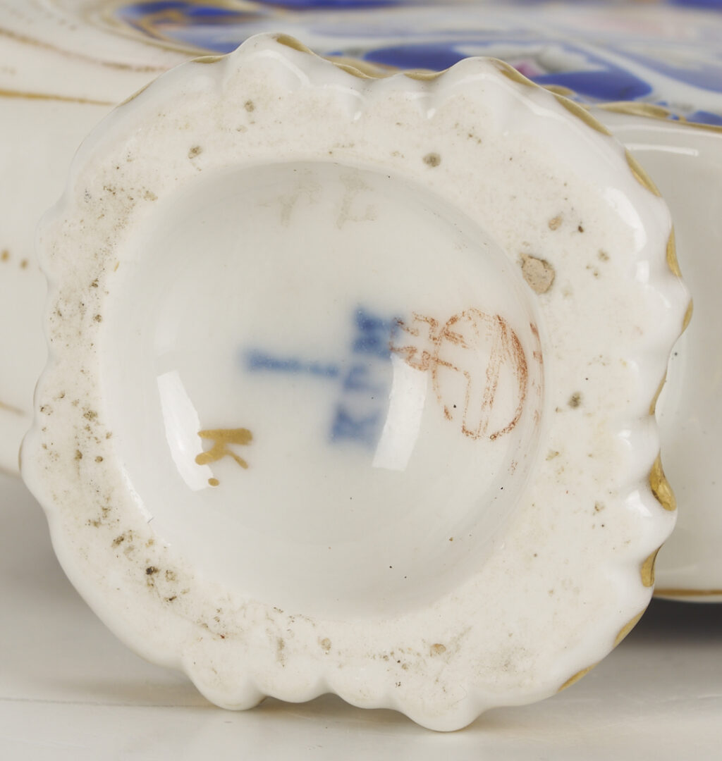 Lot 775: 3 Porcelain Perfume Bottles, Jacob Petit & KPM