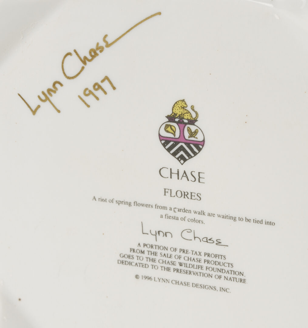 Lot 778: 12 Lynn Chase Assorted Porcelain Items