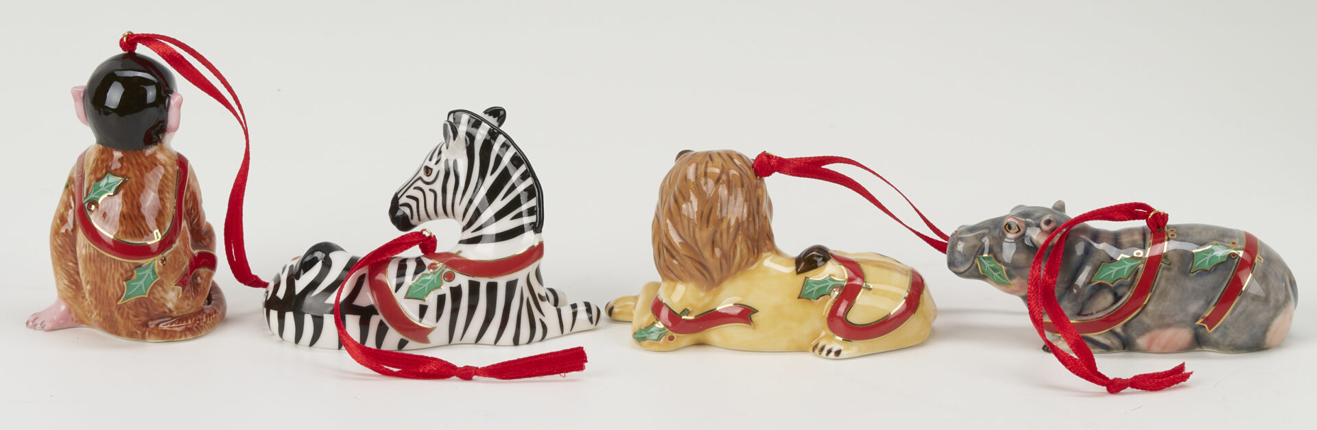 Lot 779: 20 pc. Lynn Chase Christmas Ornaments & Decorative Items